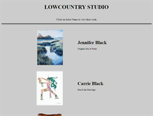 Tablet Screenshot of lowcountrystudio.com